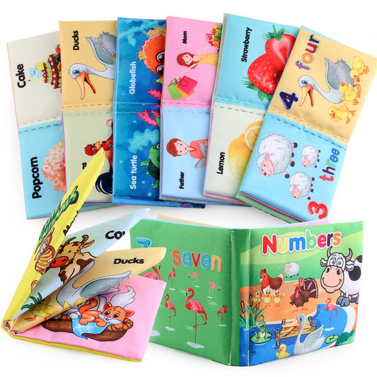 Baby First Educational Sound Cloth Book