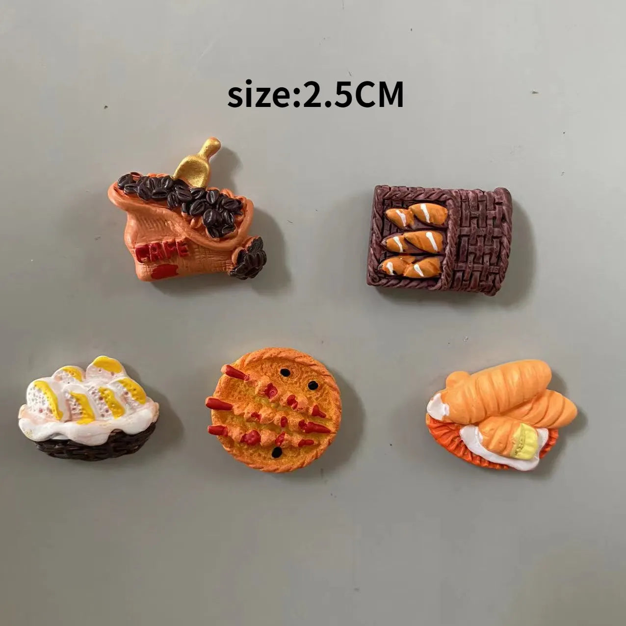 Simulation Food Magnets for Refrigerators