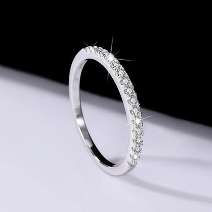 Moissanite Wedding Ring