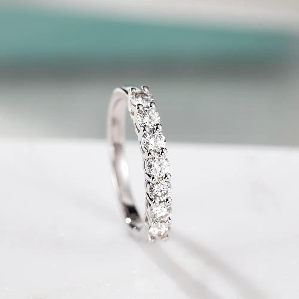 Moissanite Wedding Ring