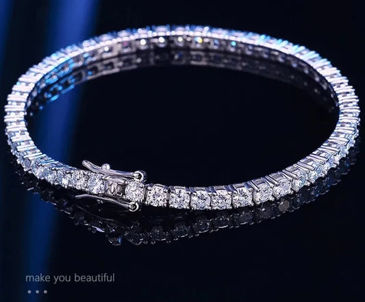 Moissanite Tennis Bracelet