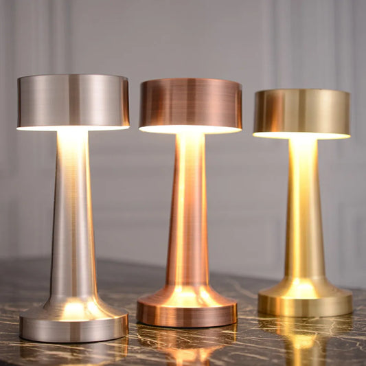 Retro Metal Touch Table Lamp