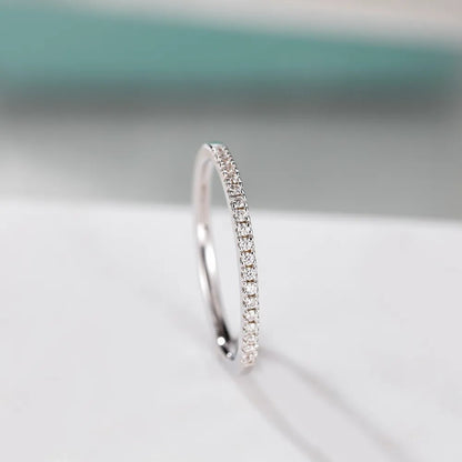 Moissanite Wedding Ring