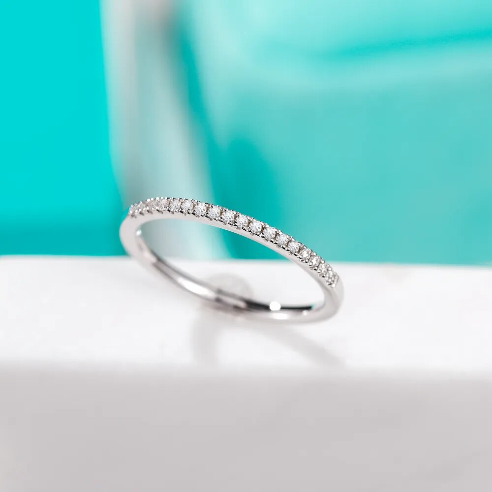 Moissanite Wedding Ring