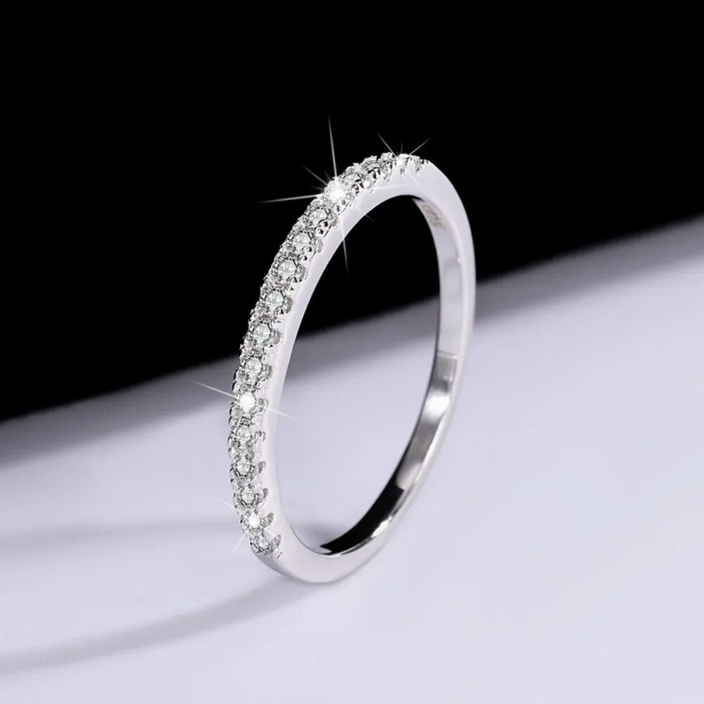 Moissanite Wedding Ring